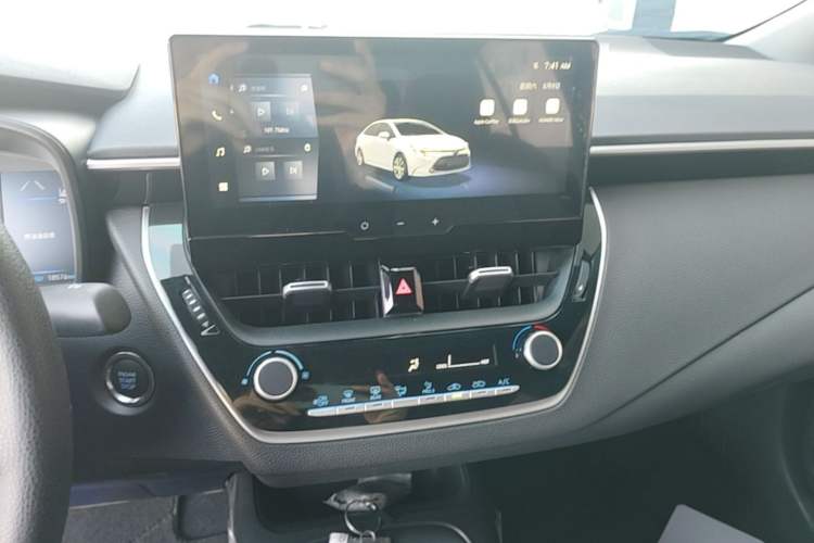 Used Toyota Levin 2024 185T CVT Luxury Edition Audio And AC Panel