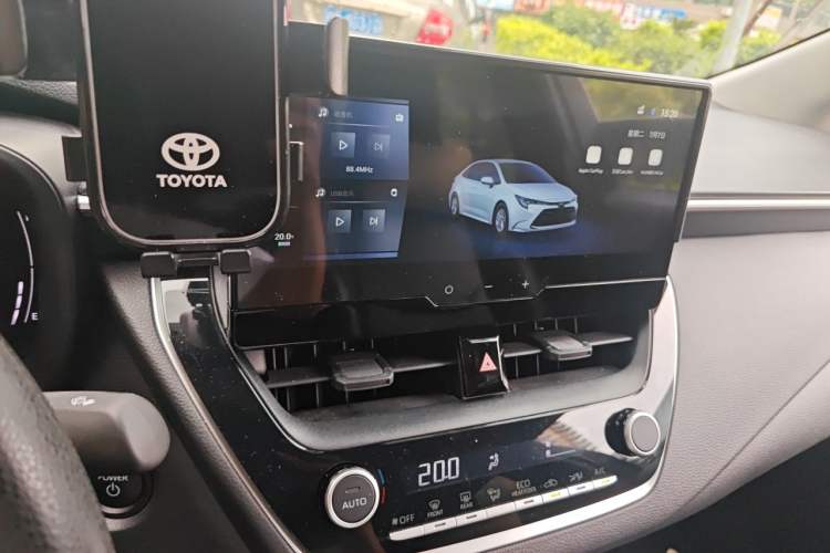 Used Toyota Levin 2024 Smart Electric Hybrid Dual-Engine 1.8L Leading Edition Audio And AC Panel