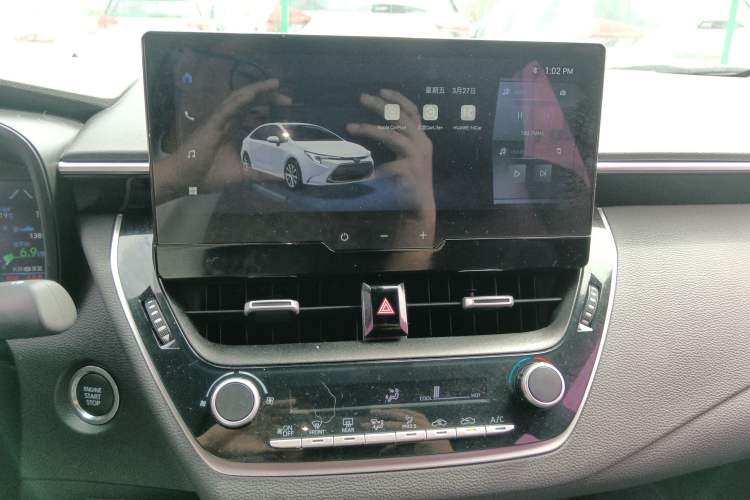 Used Toyota Levin 2024 185T CVT Luxury Edition Audio And AC Panel