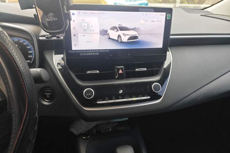 Used Toyota Levin 2024 Smart Electric Hybrid Dual-Motor 1.8L Sport Edition Audio And AC Panel