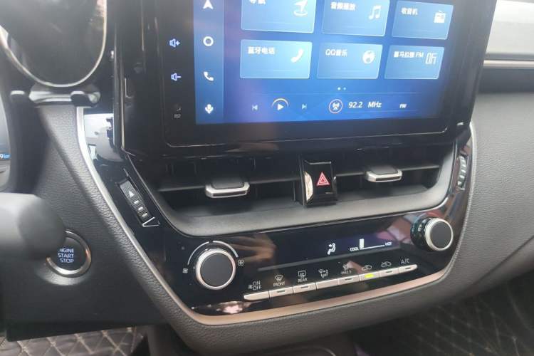 Used Toyota Levin 2024 185T CVT Luxury Edition Audio And AC Panel
