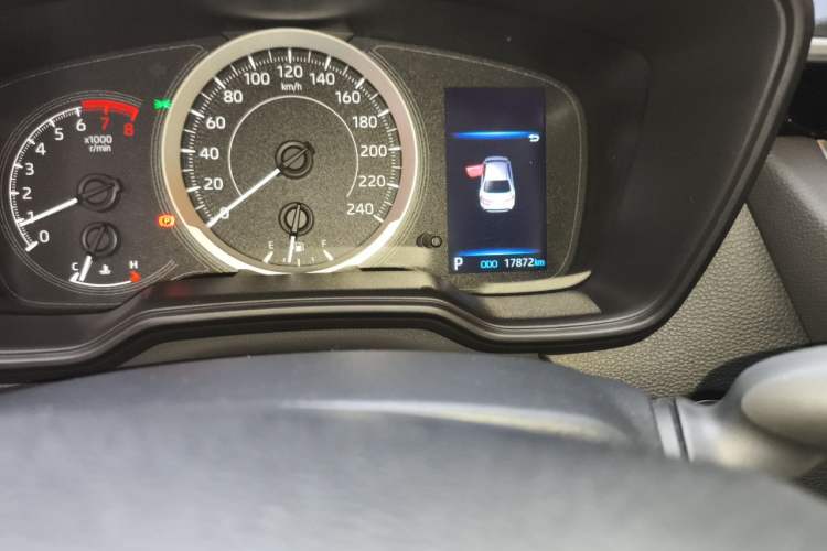 Used Toyota Levin 2024 185T CVT Luxury Edition Odometer Close Up