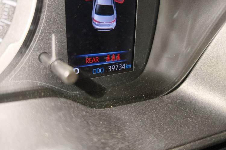 Used Toyota Levin 2024 185T CVT Luxury Edition Odometer Close Up