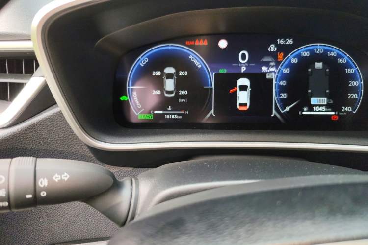 Used Toyota Levin 2024 Smart Electric Hybrid Dual-Engine 1.8L Luxury Edition Odometer Close Up