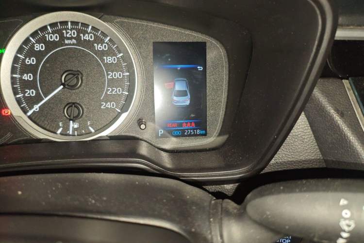 Used Toyota Levin 2024 185T CVT Luxury Edition Odometer Close Up