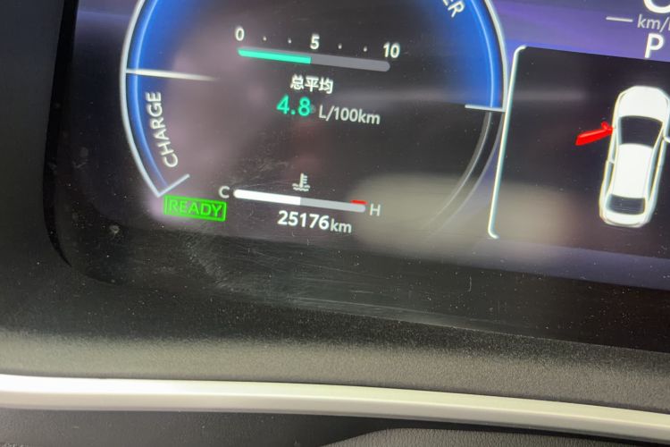 Used Toyota Levin 2024 Smart Electric Hybrid Dual-Engine 1.8L Luxury Edition Odometer Close Up