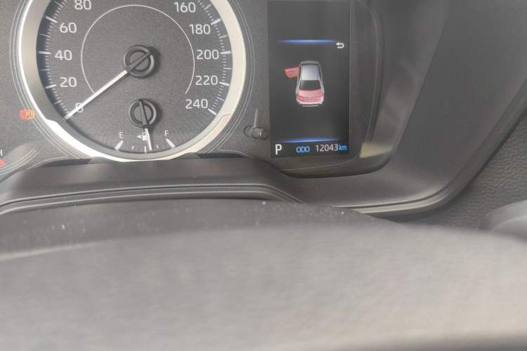 Used Toyota Levin 2024 185T CVT Luxury Edition Odometer Close Up