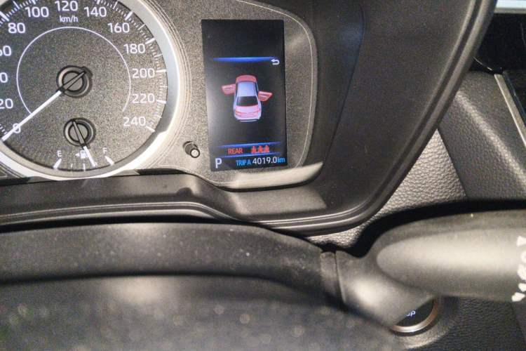 Used Toyota Levin 2024 185T CVT Luxury Edition Odometer Close Up
