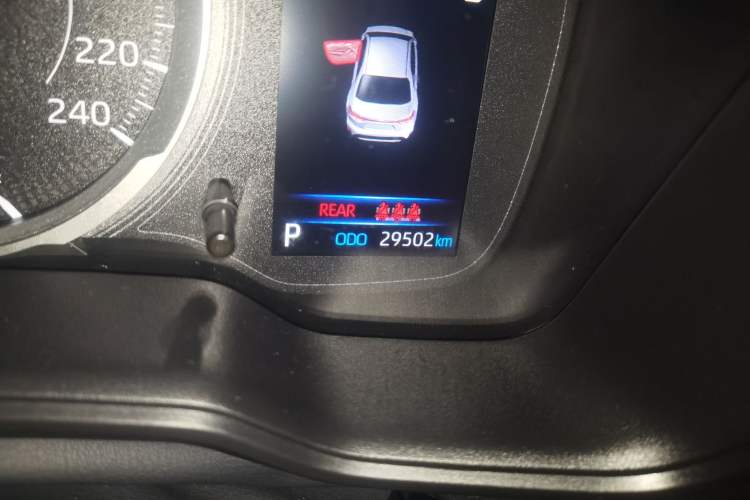 Used Toyota Levin 2024 185T CVT Sport Edition Odometer Close Up