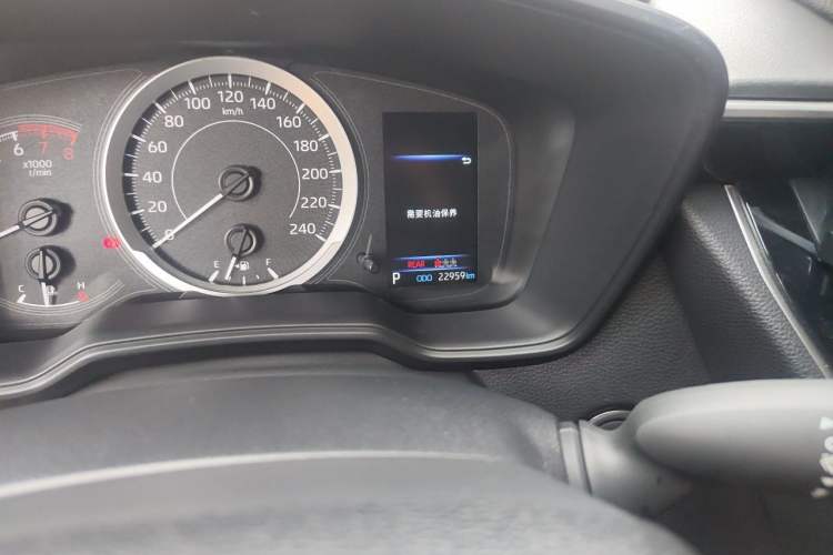 Used Toyota Levin 2024 185T CVT Luxury Edition Odometer Close Up