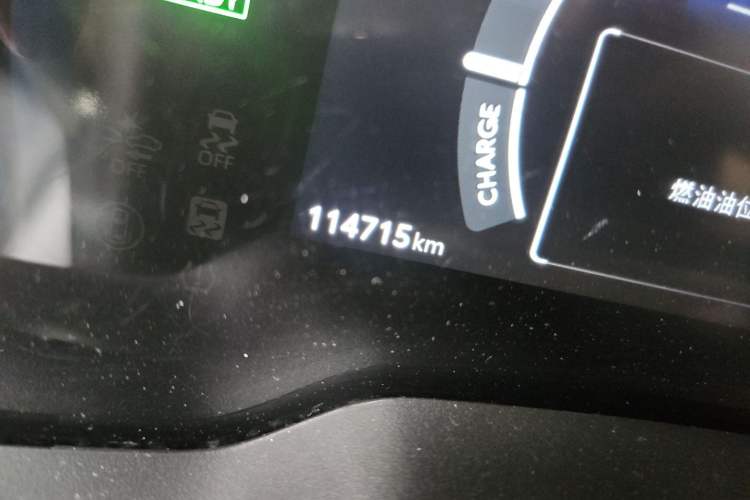 Used Toyota Levin 2024 Smart Electric Hybrid Dual-Engine 1.8L Leading Edition Odometer Close Up
