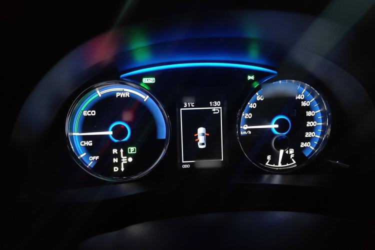 Used Toyota Levin Hybrid E+ 2019 1.8L GS E-CVT Elite Model with Sunroof Instrument Cluster