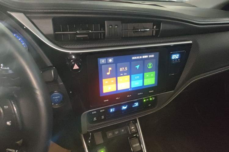 Used Toyota Levin Hybrid E+ 2019 1.8L PH V E-CVT Luxury Edition Audio And AC Panel