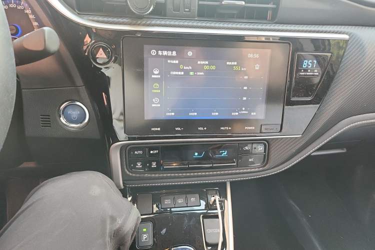 Used Toyota Levin Hybrid E+ 2019 1.8L PH V E-CVT Luxury Edition Audio And AC Panel