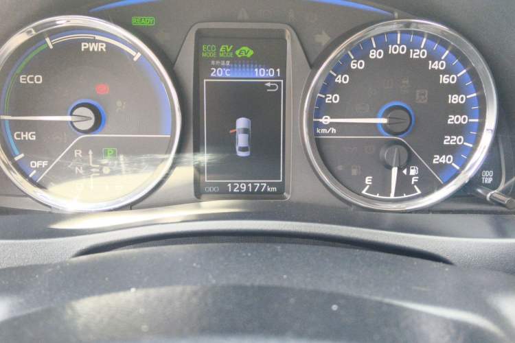 Used Toyota Levin Hybrid E+ 2019 1.8L PH GS E-CVT Elite Edition Odometer Close Up