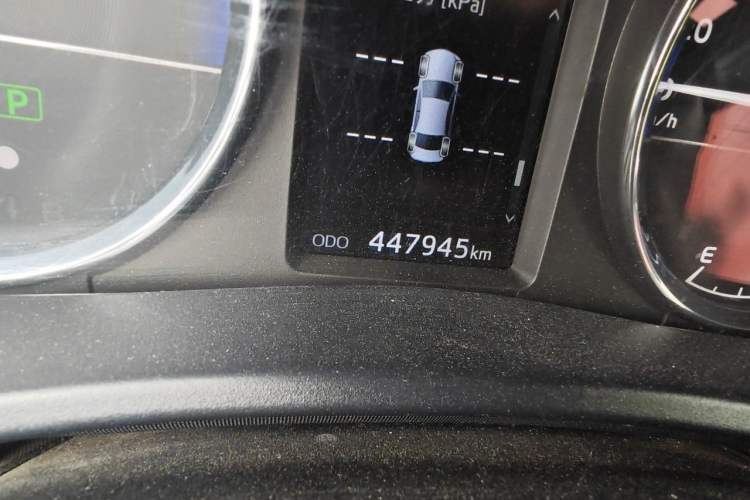 Used Toyota Levin Hybrid E+ 2019 1.8L PH GS E-CVT Elite Edition Odometer Close Up