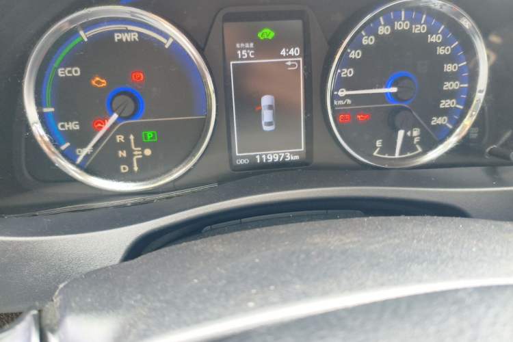 Used Toyota Levin Hybrid E+ 2019 1.8L PH GS E-CVT Elite Edition Odometer Close Up