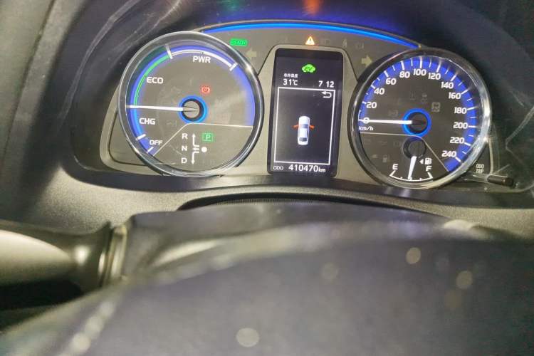 Used Toyota Levin Hybrid E+ 2019 1.8L PH GS E-CVT Elite Edition Odometer Close Up