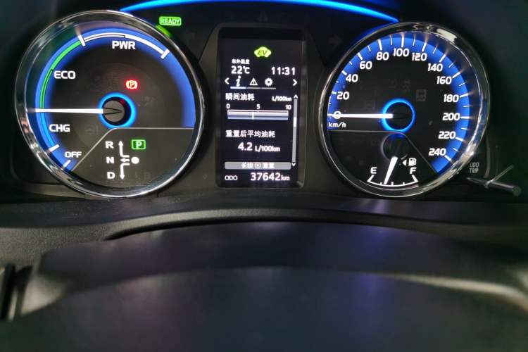 Used Toyota Levin Hybrid E+ 2019 1.8L PH V E-CVT Luxury Edition Odometer Close Up