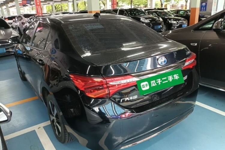 Used Toyota Levin Hybrid E+ 2019 1.8L PH GS E-CVT Elite Edition Rear Left 45 Deg