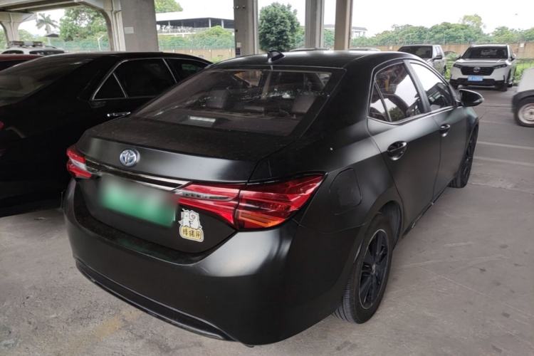 Used Toyota Levin Hybrid E+ 2019 1.8L GS E-CVT Elite Model with Sunroof Rear Right 45 Deg
