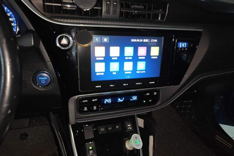 Used Toyota Levin Hybrid E+ 2019 1.8L PH V E-CVT Luxury Edition Audio And AC Panel