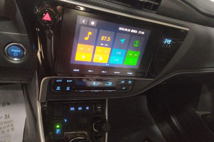 Used Toyota Levin Hybrid E+ 2019 1.8L PH V E-CVT Luxury Edition Audio And AC Panel