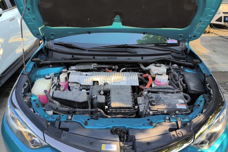 Used Toyota Levin Hybrid E+ 2019 1.8L GS E-CVT Elite Model with Sunroof Engine Bay