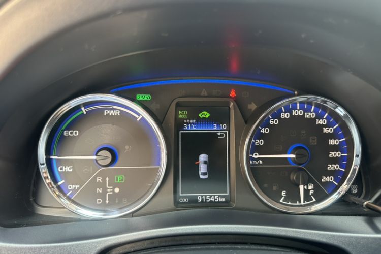 Used Toyota Levin Hybrid E+ 2019 1.8L PH V E-CVT Luxury Edition Odometer Close Up