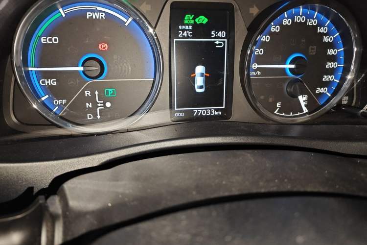 Used Toyota Levin Hybrid E+ 2019 1.8L PH V E-CVT Luxury Edition Odometer Close Up