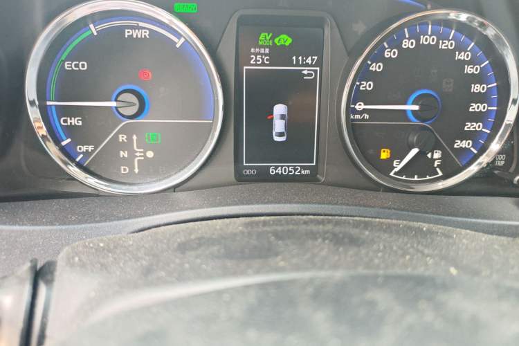Used Toyota Levin Hybrid E+ 2019 1.8L PH GS E-CVT Elite Edition Odometer Close Up