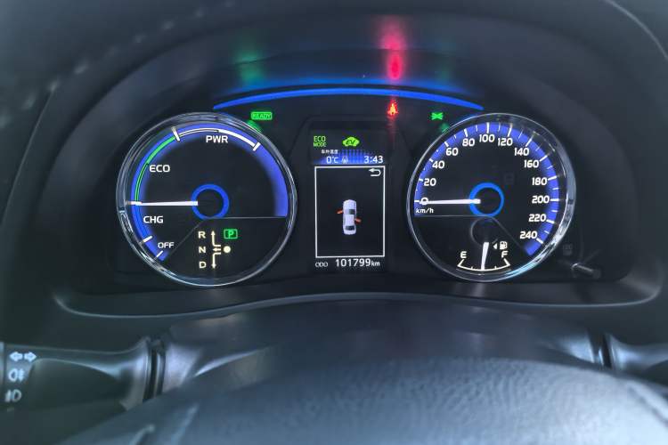 Used Toyota Levin Hybrid E+ 2019 1.8L PH V E-CVT Luxury Edition Odometer Close Up