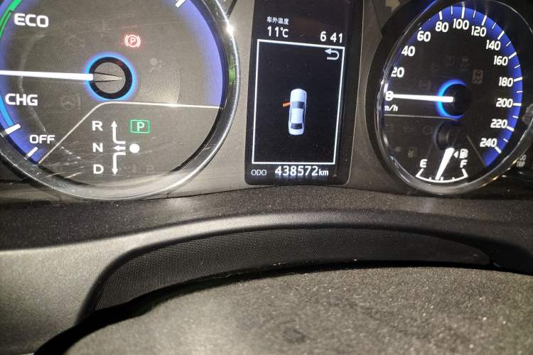 Used Toyota Levin Hybrid E+ 2019 1.8L PH GS E-CVT Elite Edition Odometer Close Up