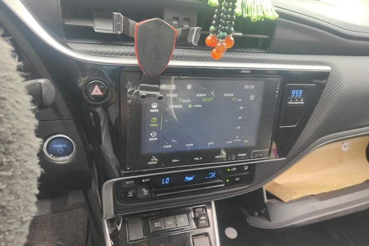 Used Toyota Levin Hybrid E+ 2019 1.8L PH V E-CVT Luxury Edition Audio And AC Panel
