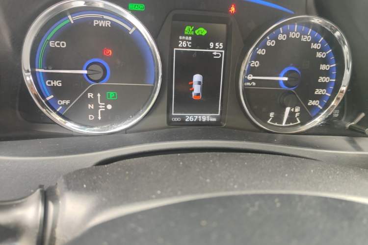 Used Toyota Levin Hybrid E+ 2019 1.8L PH V E-CVT Luxury Edition Odometer Close Up