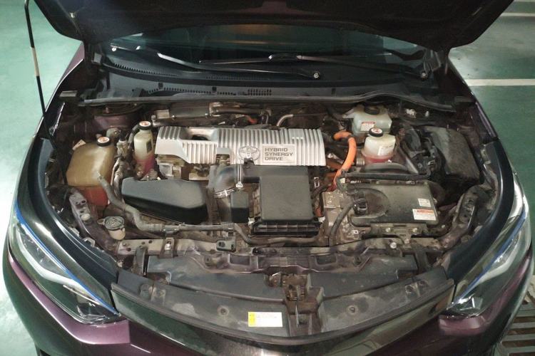 Used Toyota Levin Hybrid E+ 2019 1.8L GS E-CVT Elite Model with Sunroof Engine Bay
