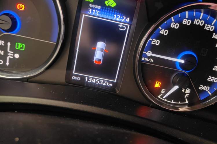 Used Toyota Levin Hybrid E+ 2019 1.8L PH GS E-CVT Elite Edition Odometer Close Up