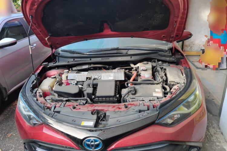 Used Toyota Levin Hybrid E+ 2019 1.8L GS E-CVT Elite Model with Sunroof Engine Bay