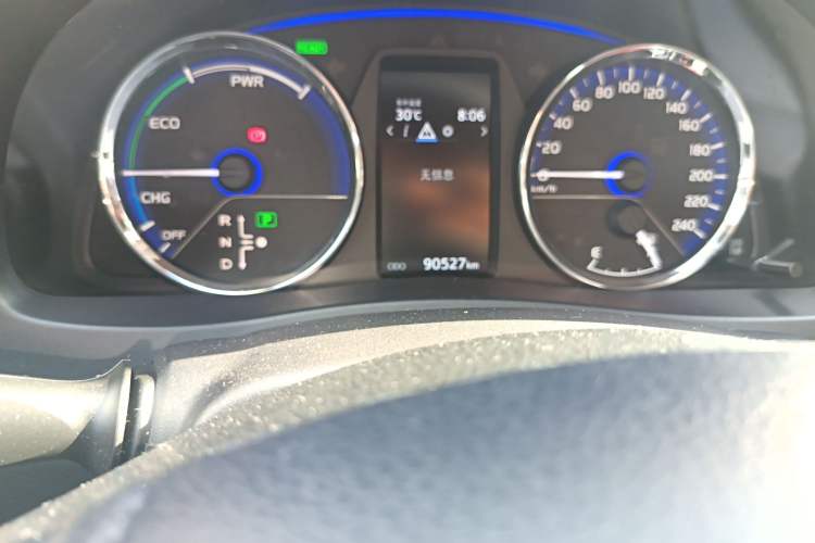 Used Toyota Levin Hybrid E+ 2019 1.8L GS E-CVT Elite Model with Sunroof Odometer Close Up