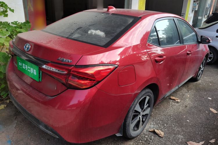 Used Toyota Levin Hybrid E+ 2019 1.8L GS E-CVT Elite Model with Sunroof Rear Right 45 Deg