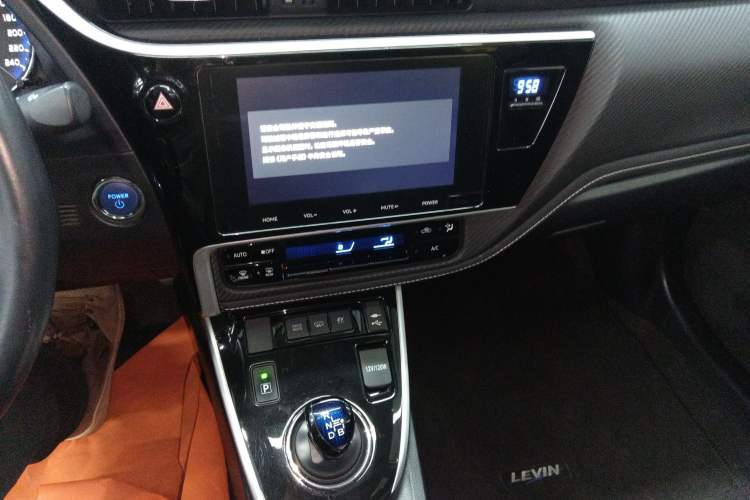 Used Toyota Levin Hybrid E+ 2019 1.8L PH V E-CVT Luxury Edition Audio And AC Panel