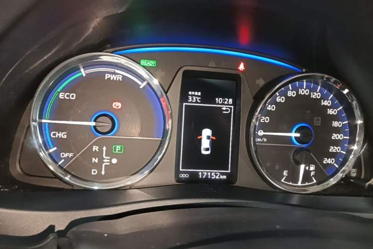 Used Toyota Levin Hybrid E+ 2019 1.8L GS E-CVT Elite Model with Sunroof Instrument Cluster
