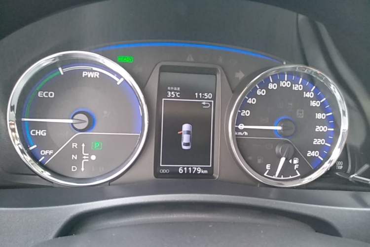 Used Toyota Levin Hybrid E+ 2019 1.8L GS E-CVT Elite Model with Sunroof Instrument Cluster