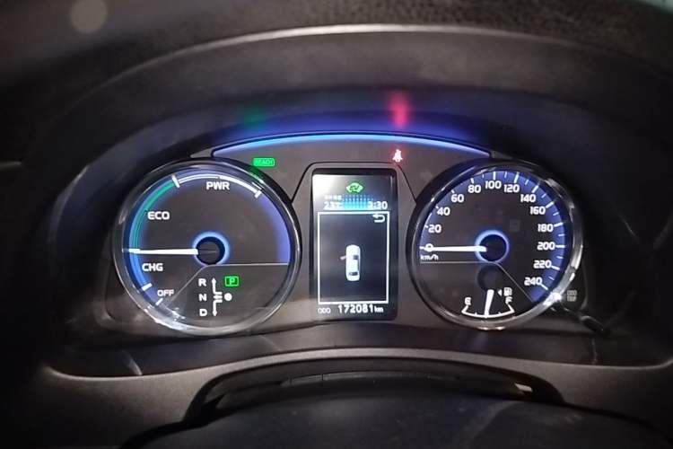 Used Toyota Levin Hybrid E+ 2019 1.8L GS E-CVT Elite Model with Sunroof Instrument Cluster