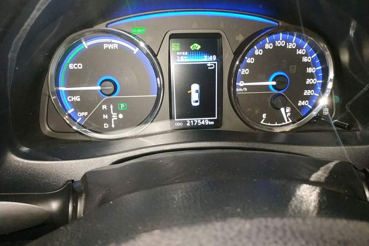 Used Toyota Levin Hybrid E+ 2019 1.8 PH GS E-CVT Elite Style Edition Odometer Close Up