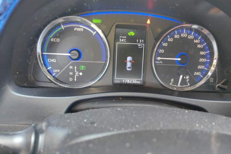 Used Toyota Levin Hybrid E+ 2019 1.8L GS E-CVT Elite Model with Sunroof Odometer Close Up