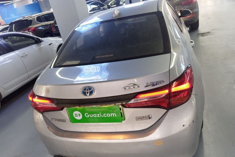 Used Toyota Levin Hybrid E+ 2019 1.8L GS E-CVT Elite Model with Sunroof Rear