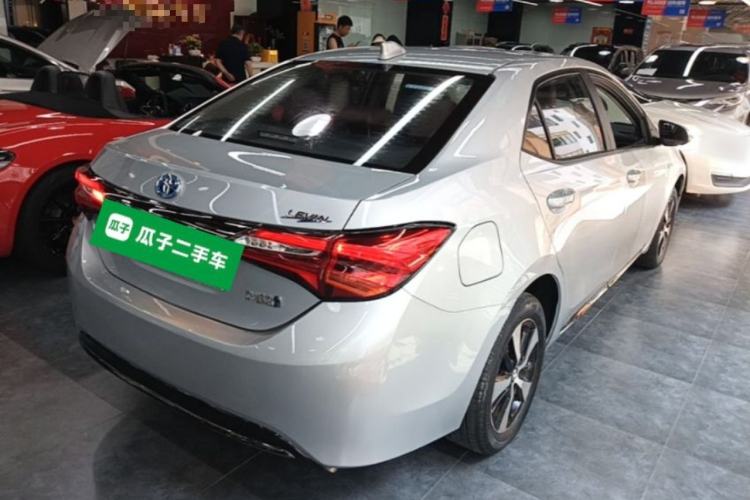 Used Toyota Levin Hybrid E+ 2019 1.8L GS E-CVT Elite Model with Sunroof Rear Right 45 Deg