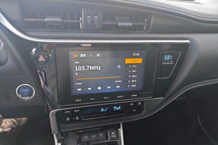Used Toyota Levin Hybrid E+ 2019 1.8L GS E-CVT Elite Model with Sunroof Audio And AC Panel