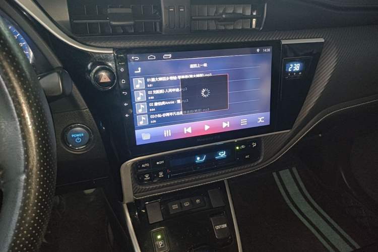 Used Toyota Levin Hybrid E+ 2019 1.8L PH GS E-CVT Elite Edition Audio And AC Panel
